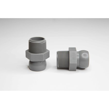 CEDARBERG Snap-Loc Systems ™ 3/4 System Female Hose to Male Pipe Thread Connector 3/4 NPT Pac of 2 8475-112